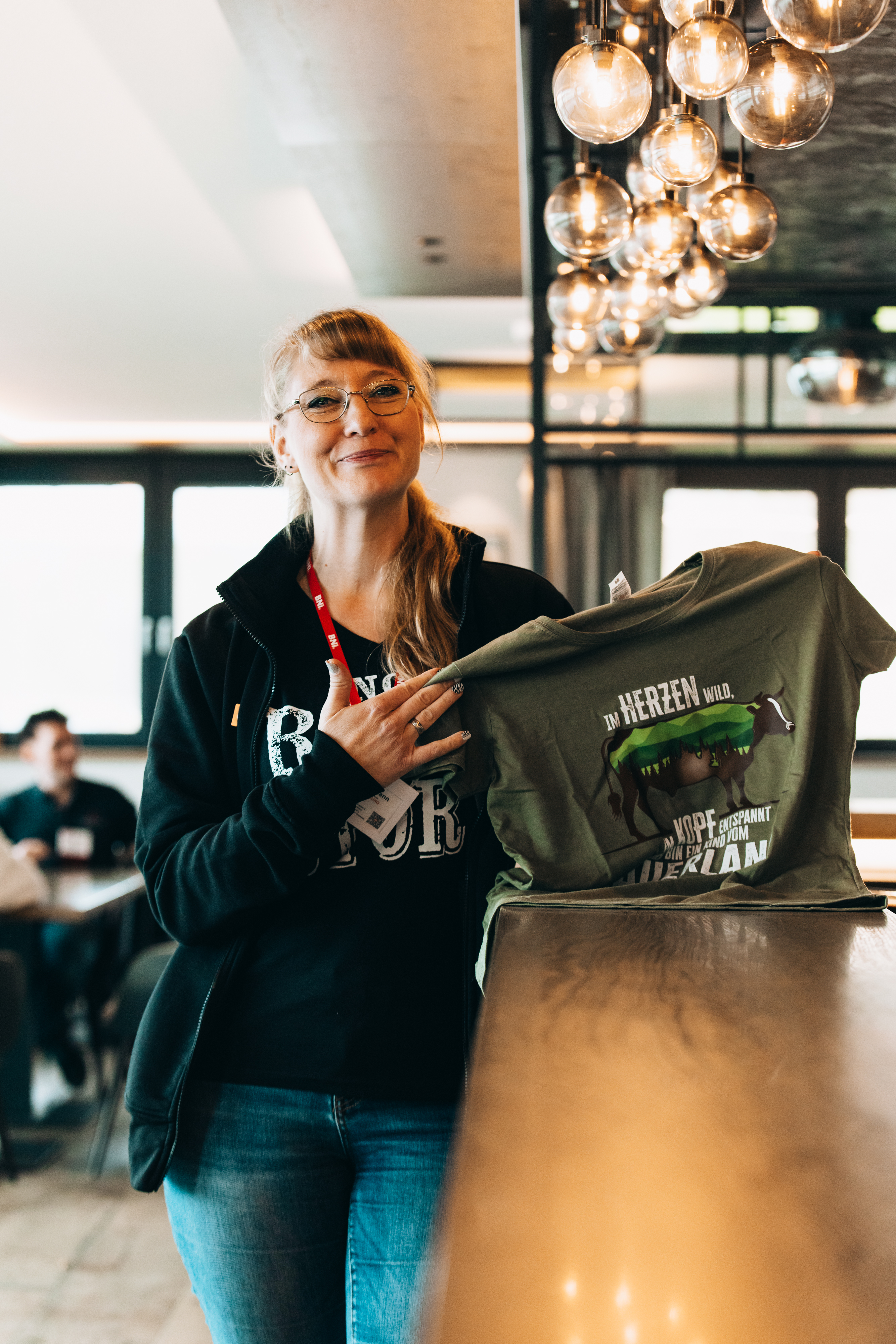 Denise Neumann beim BNI Netzwerktreffen